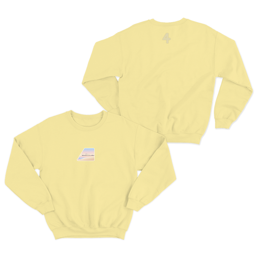 So Far Away Yellow Crewneck