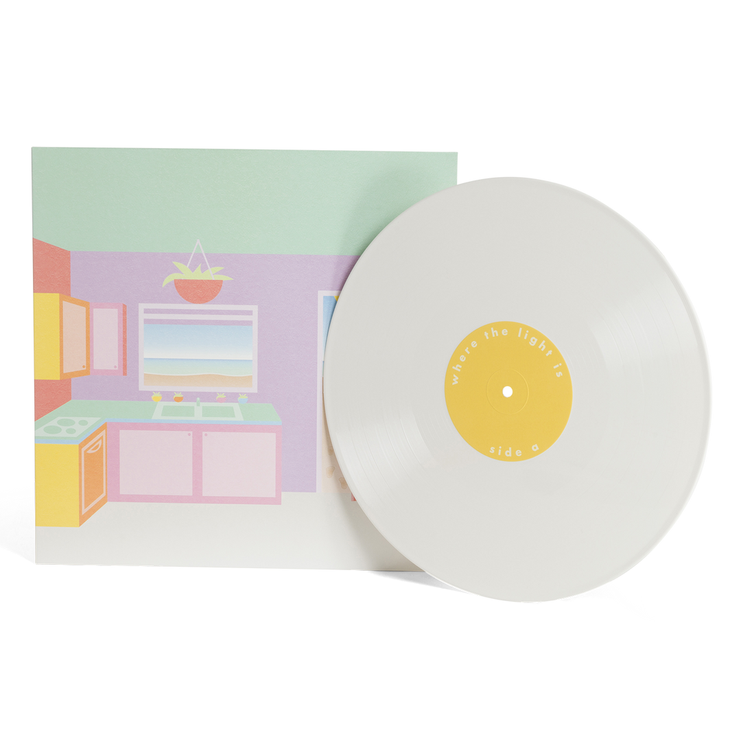 Where the Light Is Vinyl LP - White