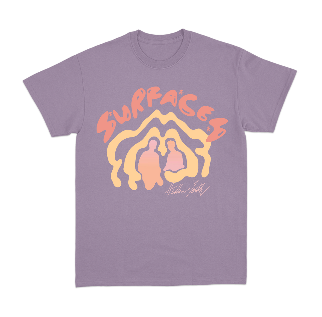 Hidden Youth Lavender T-Shirt – Surfaces Merch