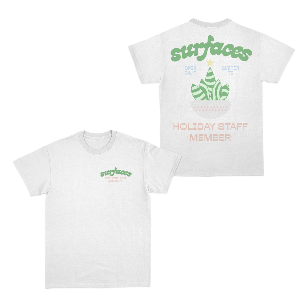 Surfaces Holiday Staff T-Shirt