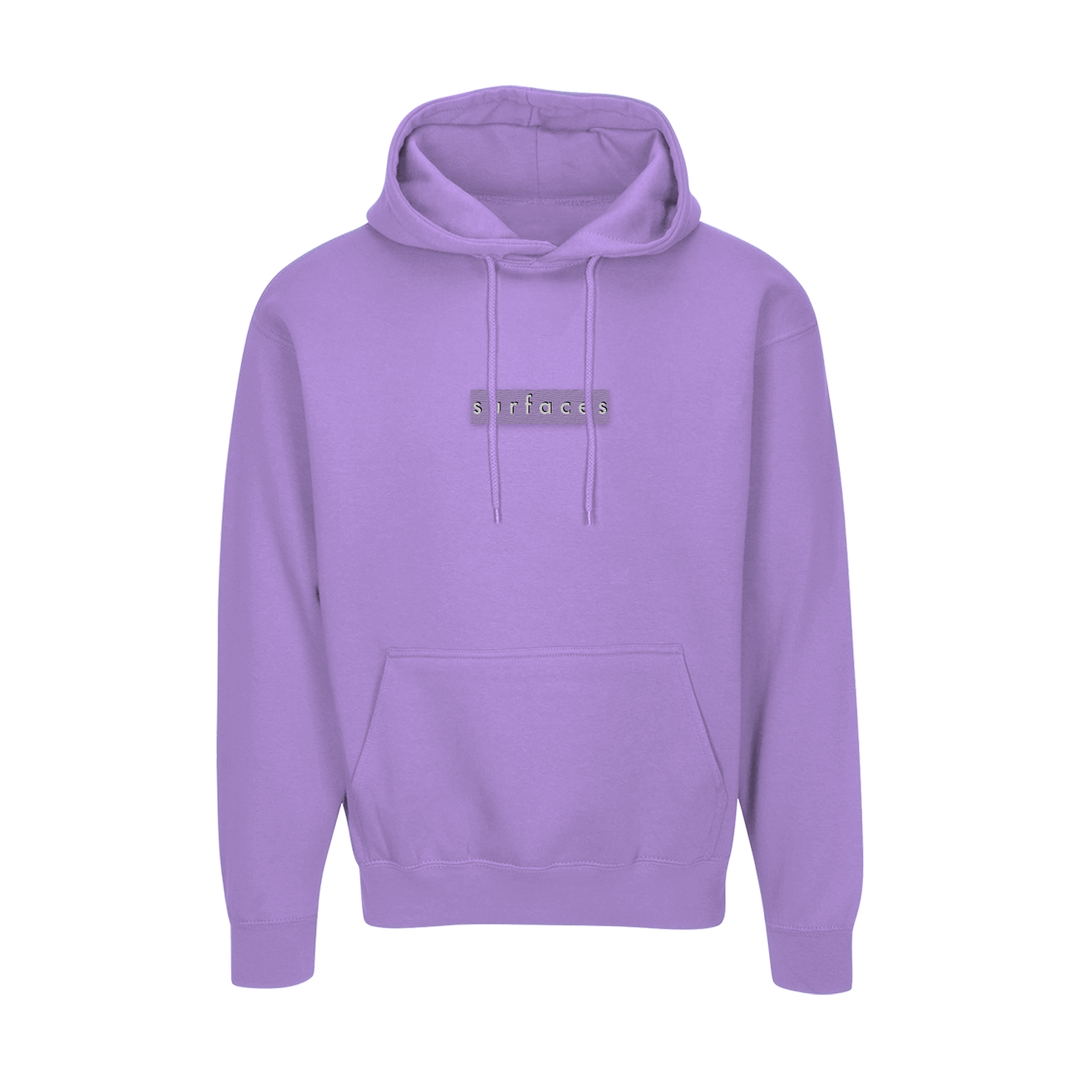 Monochrome Hoodie Purple