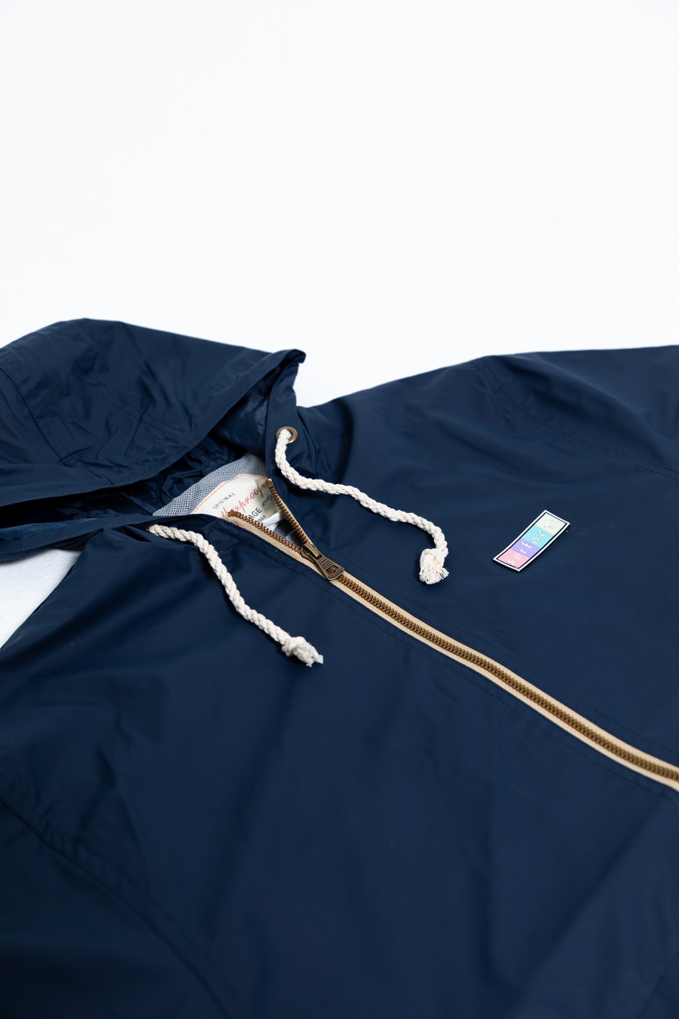 Box Logo Patch Rain Jacket – Surfaces Merch