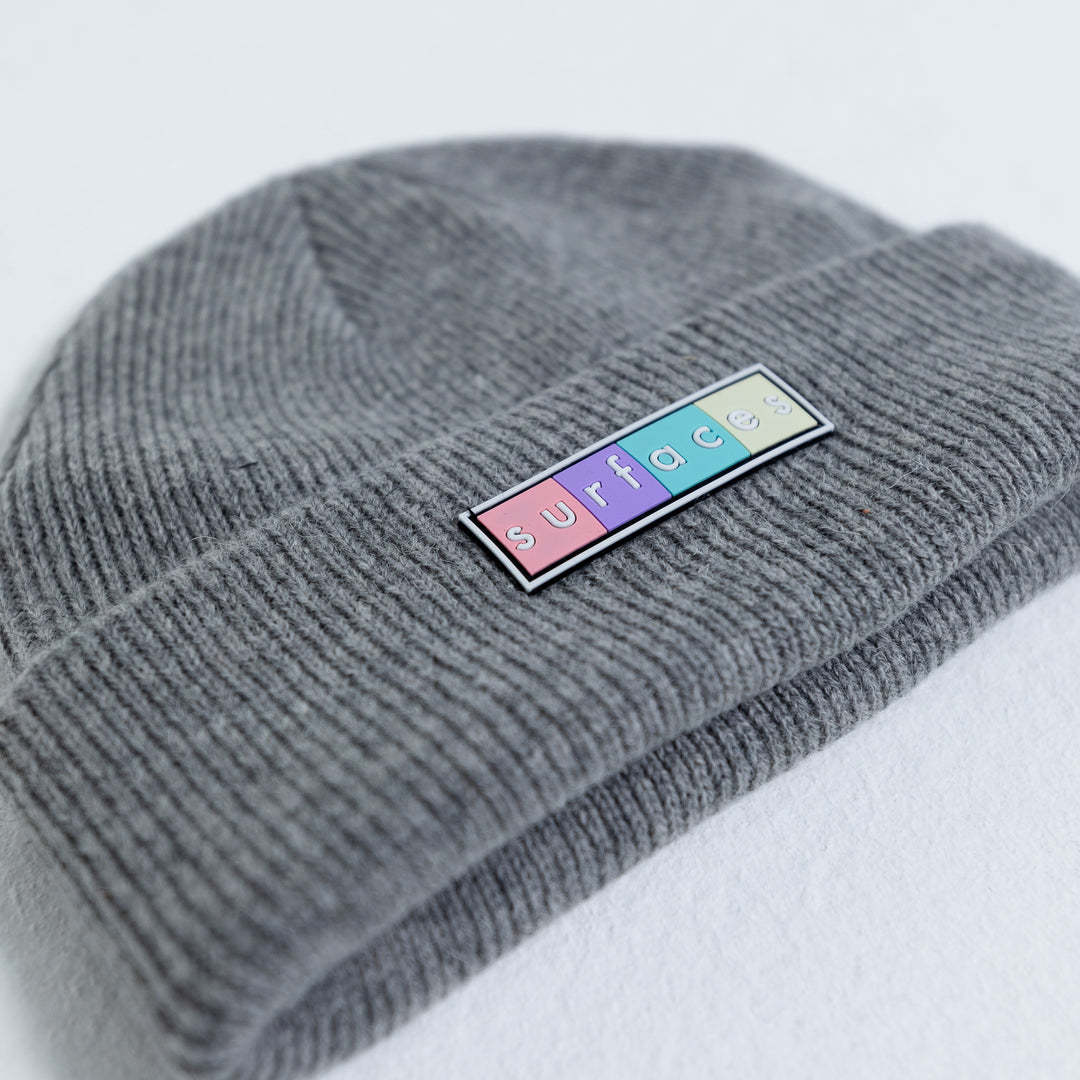 Box Logo Patch Beanie